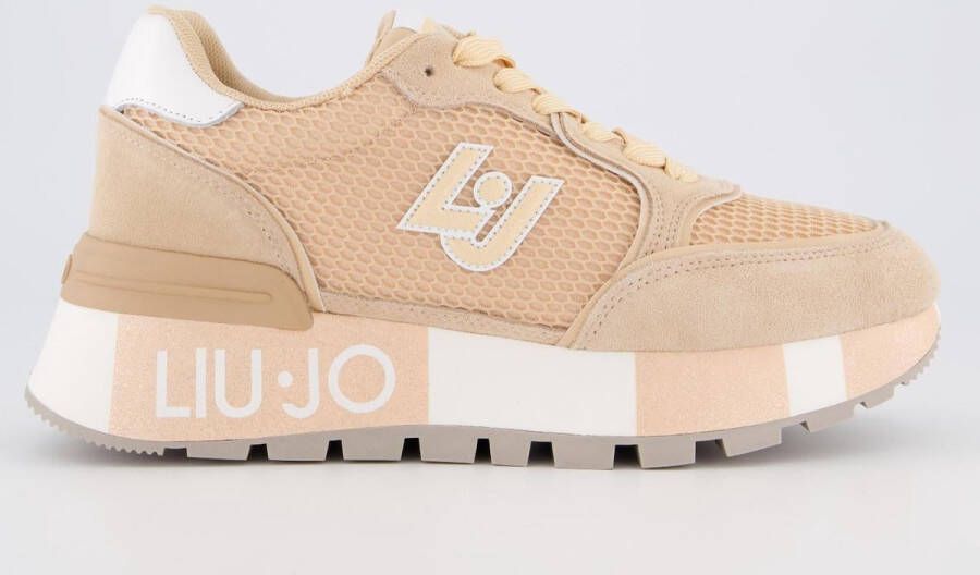 Liu Jo Powder Sneakers Trendy Casual Chic Pink Dames