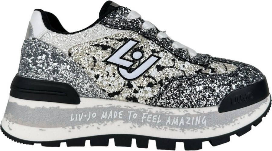 Liu Jo Dames Sneaker Zwart BF4047 S3426 Amazing