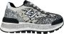 Liu Jo Platte Schoenen Glitter Animalier Zwart Black Dames - Thumbnail 3