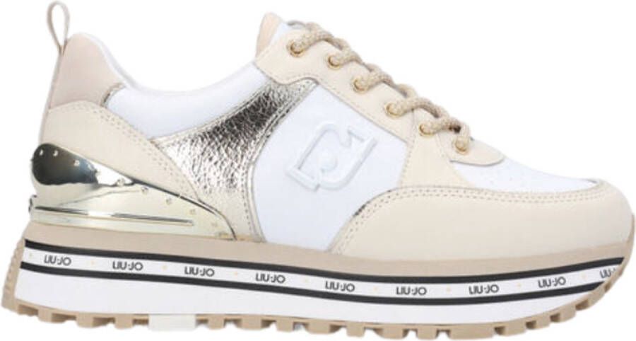 Liu Jo Pinaforemetal Sneakers voor Dames Wit Dames