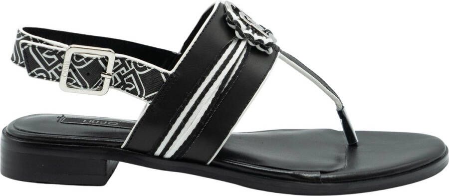 Liu Jo Erin1Pe21 Sandals Low Zwart Dames