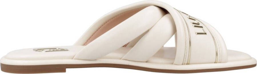 Liu Jo Dames Synthetische Slippers Stijl Sa4069Ex014 White Dames