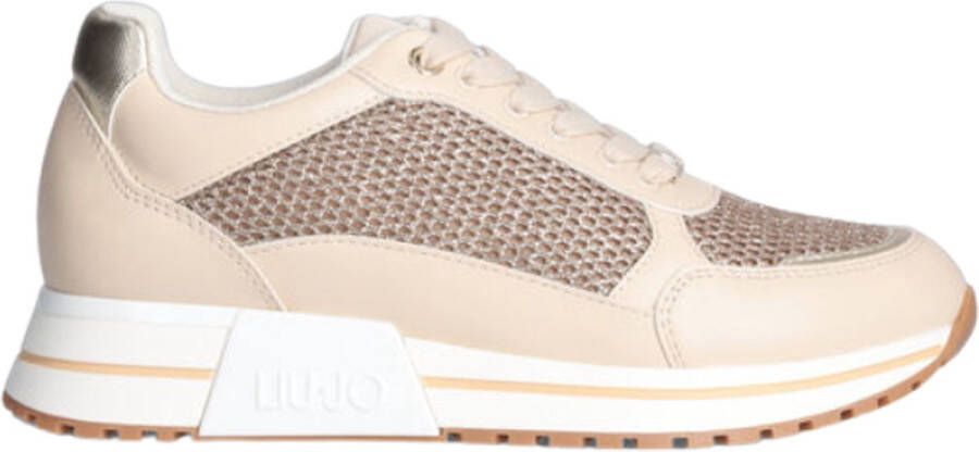 Liu Jo Stijlvolle Thimpu Sneaker voor Vrouwen Beige Dames