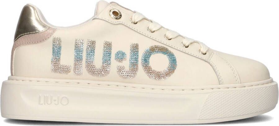 Liu Jo Kylie 22 Lage sneakers Leren Sneaker Dames Beige