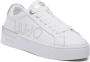 Liu-Jo LIUJO BA3025 Silvia 65 Sneakers en Cuir 04370 White Silver Taille - Thumbnail 1