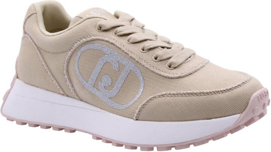 Liu Jo Beige Stijlvolle Sneakers voor Vrouwen Beige Dames