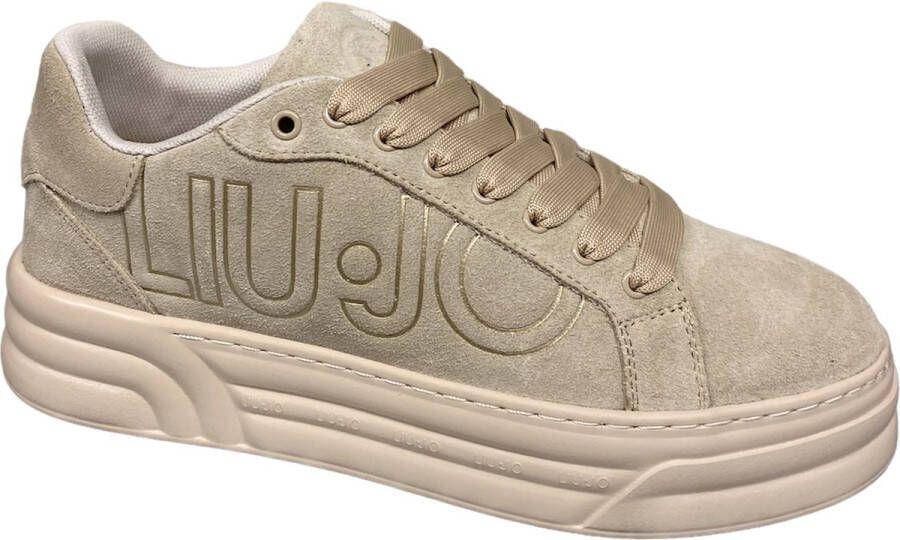 Liu-Jo Maxi Cleo 09 Sneaker Cow Sand-sneaker-sneaker -lage sneaker