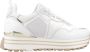 Liu Jo Witte Sneakers Elegant Ontwerp Metalen Details White Dames - Thumbnail 1