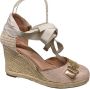 Liu-Jo SA3091EX Damita Two Pieces Glitter-sandaal sleehak- espadrilles sleehak - Thumbnail 1