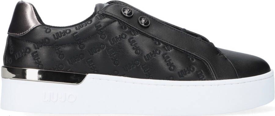 Liu Jo Silvia 37 Lage sneakers Leren Sneaker Dames Zwart