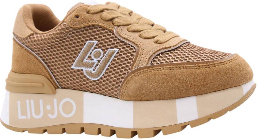 Liu Jo Hamming Sneaker voor een trendy look Brown Dames