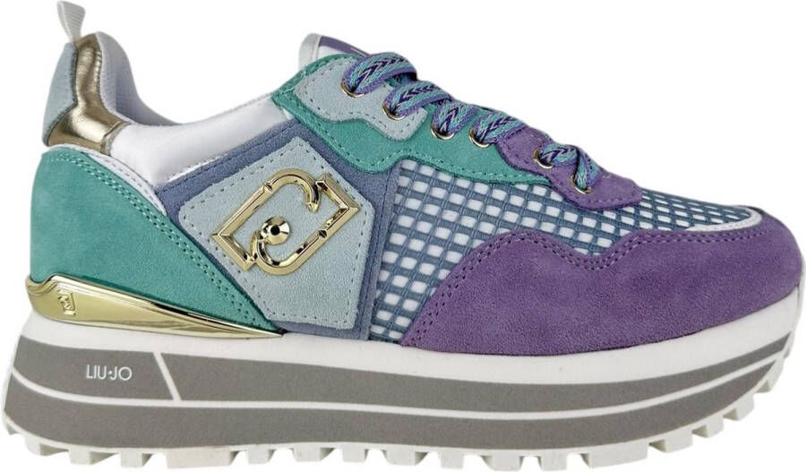 Liu Jo Dames Sneaker Paars BA5013-PX027 S3673 Maxi Wonder