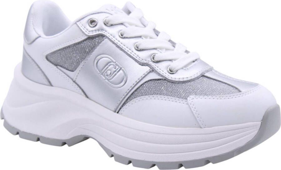 Liu Jo Eva 02 chunky leren sneakers wit