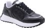 Liu Jo Zwarte platte sneakers Stella Black Dames - Thumbnail 2