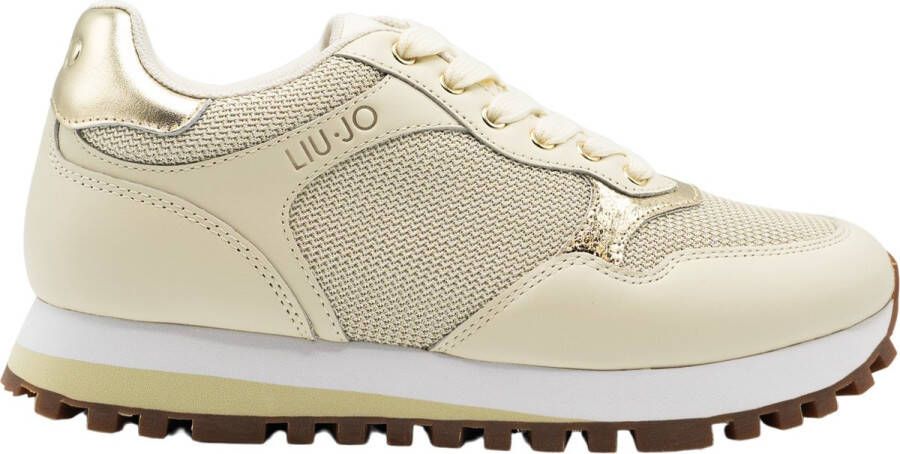 Liu Jo Wonder 39 Dames Sneakers Leer Ivory