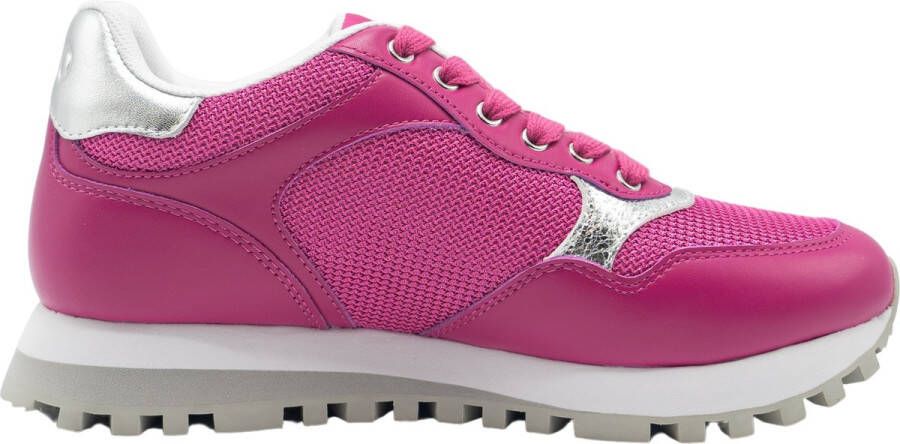 Liu Jo Wonder 39 Dames Sneakers Leer Mesh Roze