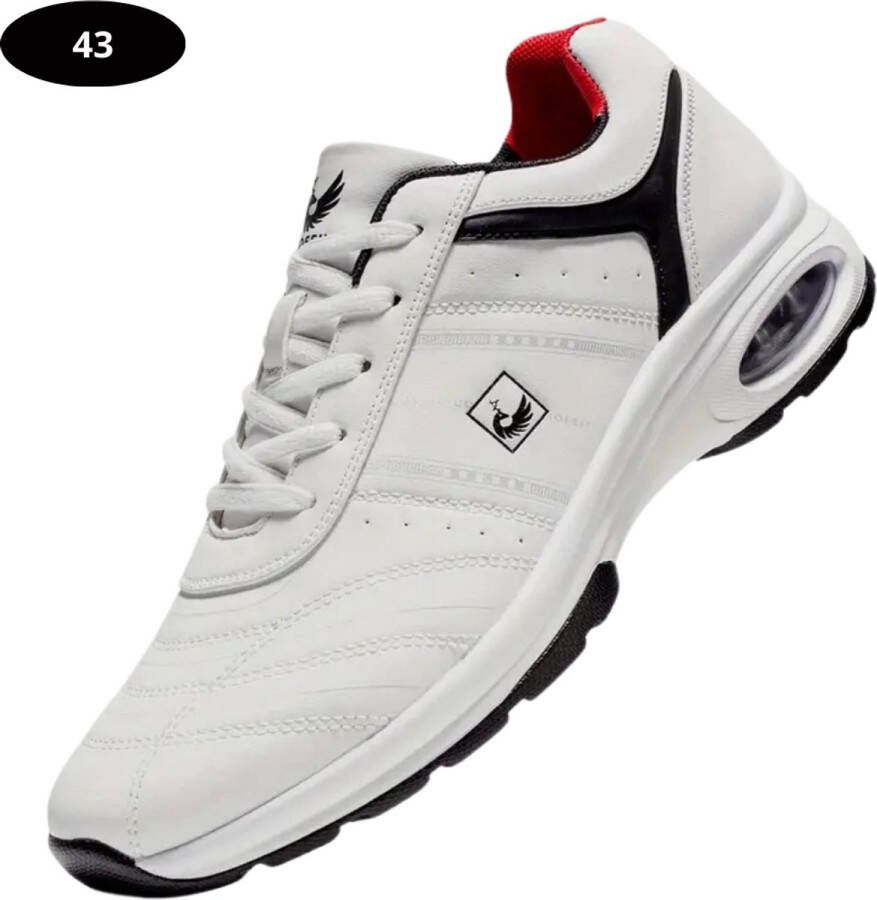 Livano Golfschoenen Heren Sneakers Golfkleding Golfschoenen Antislip Waterdicht Golfen Wit