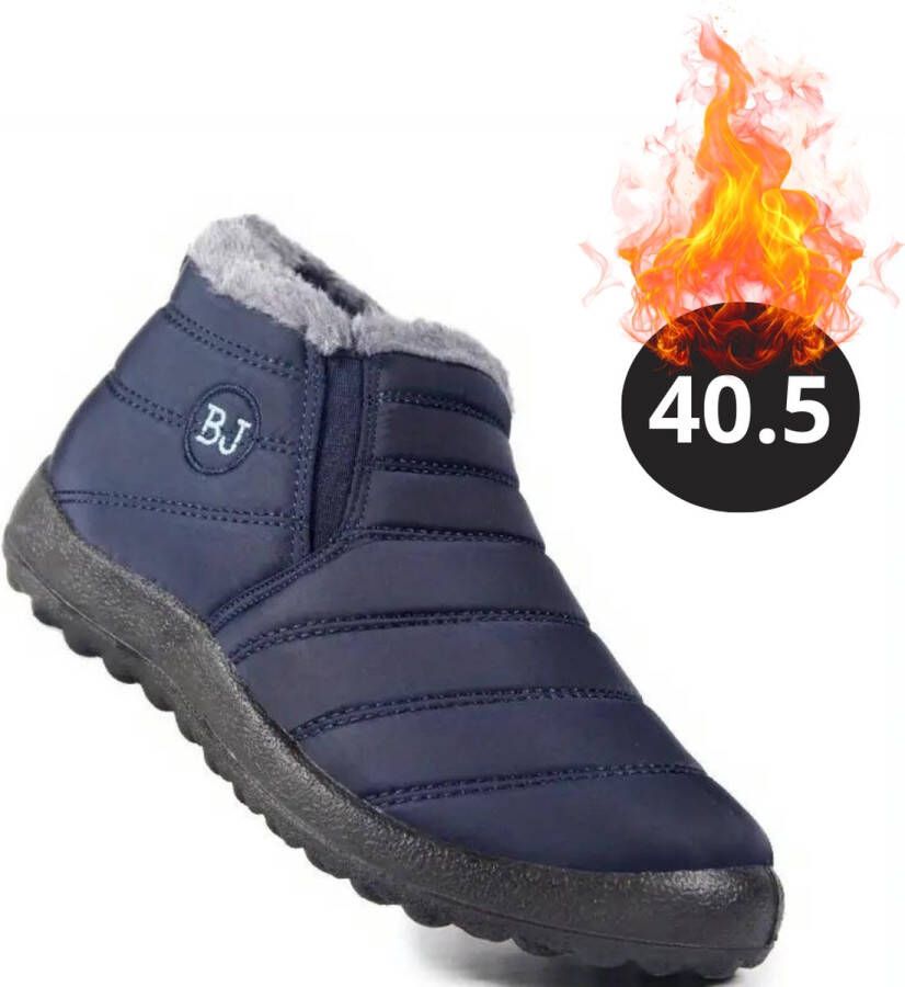 Livano Snowboots Sneeuwschoenen Sneeuwboots Dames Wintersport Ski Skischoenen Blauw 40.5 Laag