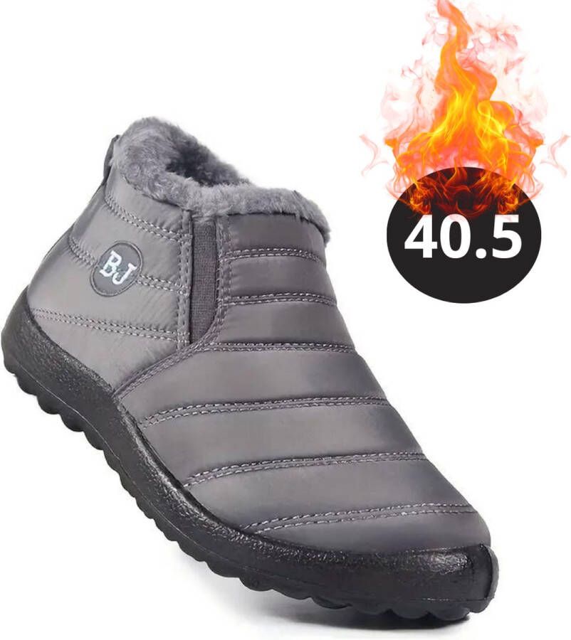 Livano Snowboots Sneeuwschoenen Sneeuwboots Dames Wintersport Ski Skischoenen Grijs 40.5 Warm