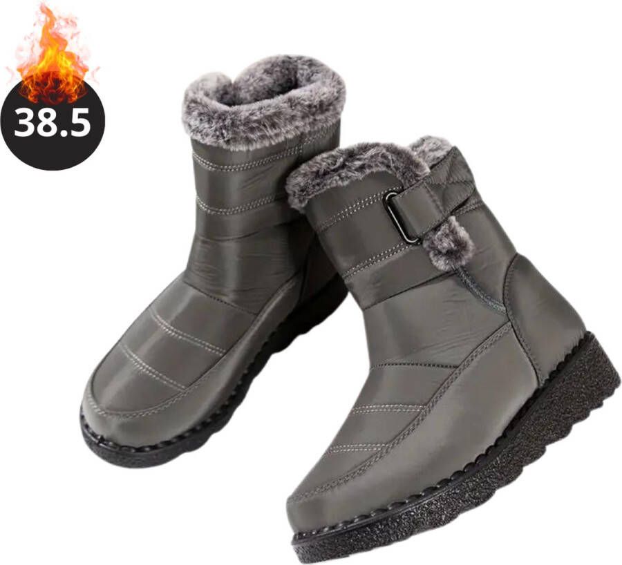 Livano Snowboots Sneeuwschoenen Sneeuwboots Heren Wintersport Ski Skischoenen Koffie 38.5 Buiten Antislip Winter