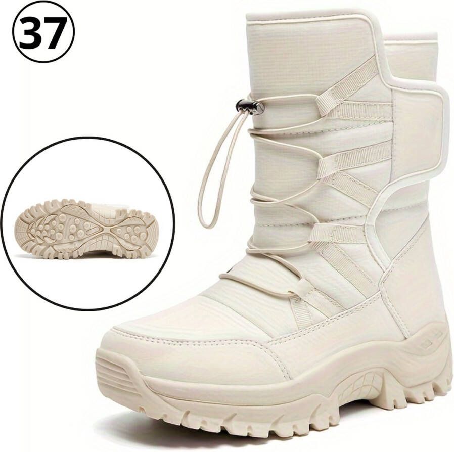 Livano Snowboots Sneeuwschoenen Wintersport Sneeuwboots Dames Ski Gadgets Wit