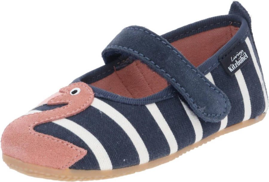 Living Kitzbühel Kid's Ballerina Flamingo Pantoffels blauw - Foto 1