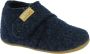 Living Kitzbühel Baby's Klettschuh Unifarben Pantoffels blauw - Thumbnail 1