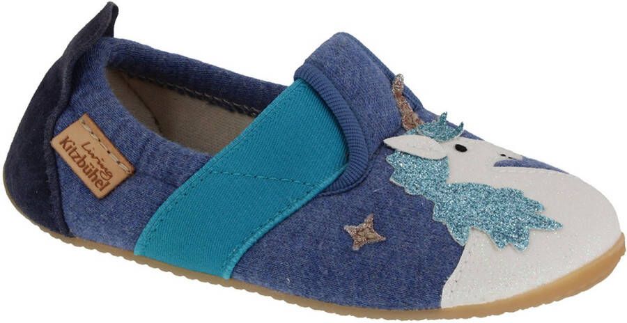 Living Kitzbühel Kid's Babyklett Einhornzauber Pantoffels meerkleurig