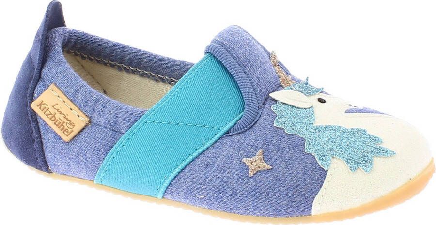 Living Kitzbühel Kid's T-Modell Einhorn&Regenbogen Pantoffels meerkleurig