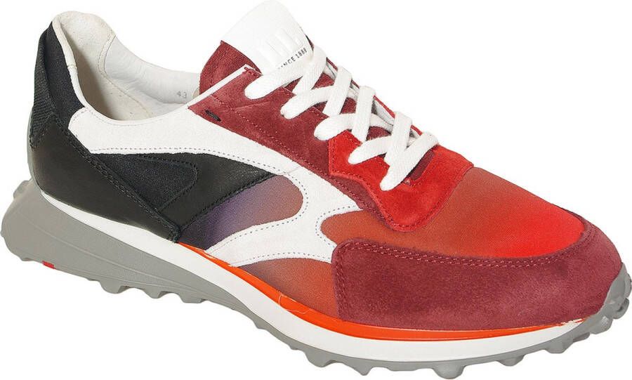 Lloyd AMARO sneakers bordeaux rot red bianco schwarz