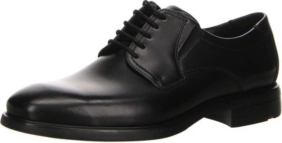 Lloyd Klassieke Extra Brede Derby Schoen Black Heren