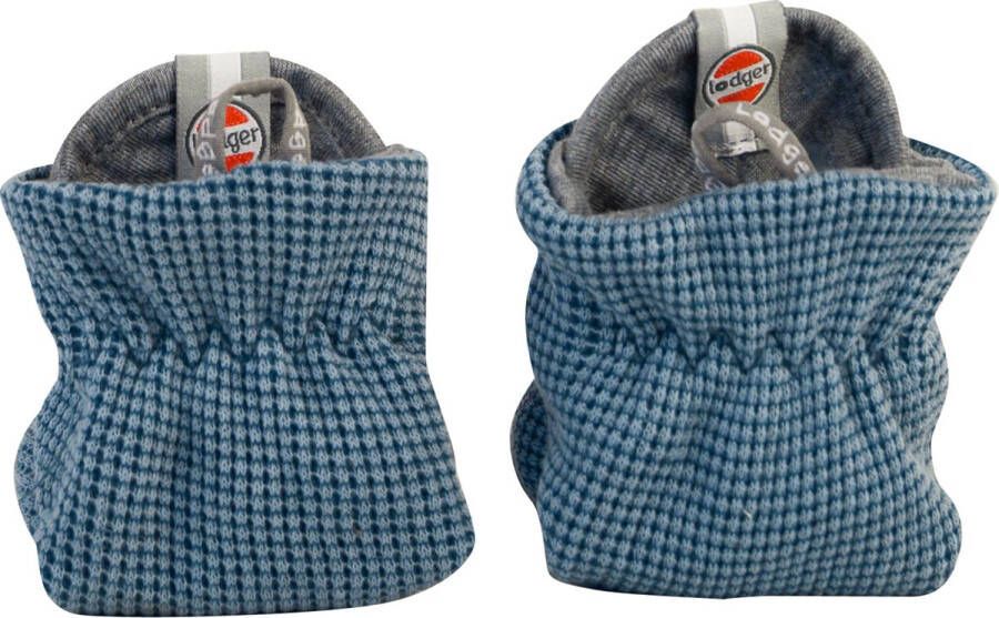 Lodger Babyslofjes Blauw Slipper Ciumbelle Katoen Luchtig 0