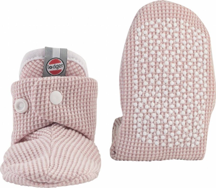 Lodger Babyslofjes Roze Slipper Ciumbelle Katoen Luchtig 6-12M