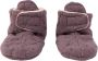 Lodger Eerste Babyslofjes Slipper Folklore 100% Fleece -3M Klittenbandsluiting Slofjes die blijven zitten Mauve - Thumbnail 3