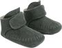 Lodger Leren Babyschoenen Walker Moccasin Gunmetal 6-12M Antislip Soepel leer Klittenbandsluiting - Thumbnail 1