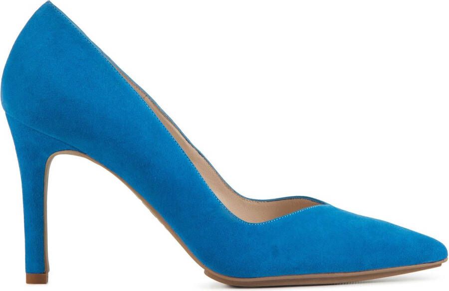 Lodi Dames Pumps Damesschoenen Suède Geen hoogte 2 cm Rabot-TP Blauw