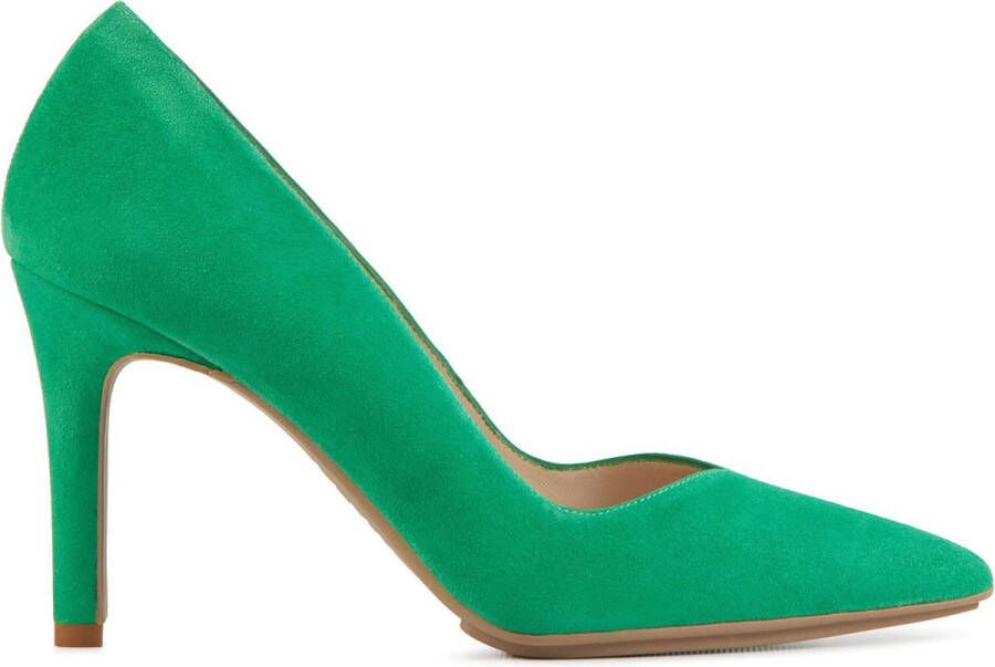 Lodi Dames Pumps Damesschoenen Suède Geen hoogte 2 cm Rabot-TP Groen