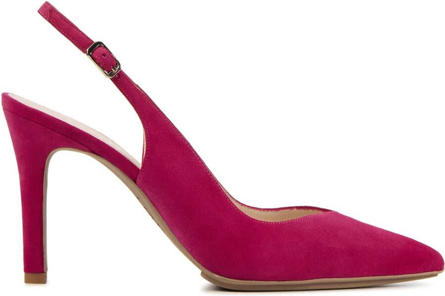 Lodi Dames Pumps Damesschoenen Suède Geen hoogte 2 cm Raian Fuchsia