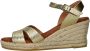 LOFF 1881 Espadrilles Dames Goud - Thumbnail 1