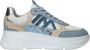 LOFF 1881 Sneakers Dames Blauw - Thumbnail 1