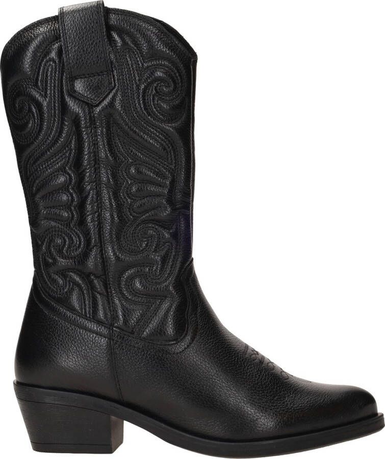 LOFF 1881 Westernboots Dames Zwart