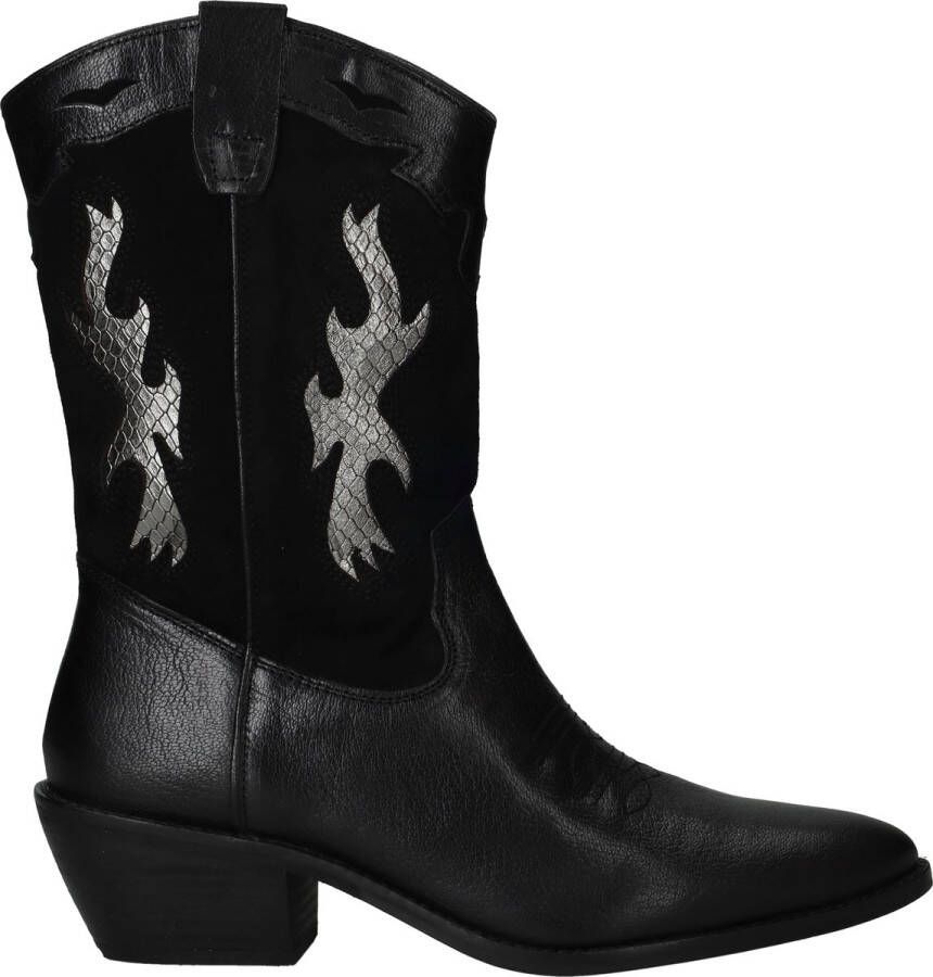 LOFF 1881 Westernboots Dames Zwart