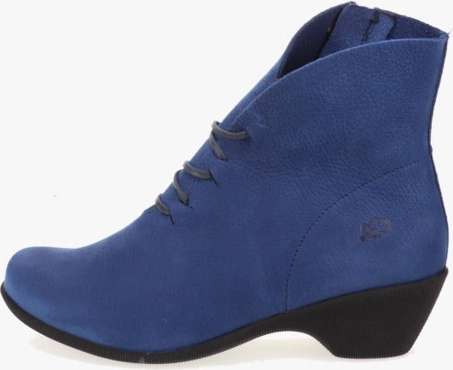 Loints of Holland 33156 MOERBEEK VeterlaarzenHoge sneakersDames veterschoenenHalf-hoge schoenen Blauw