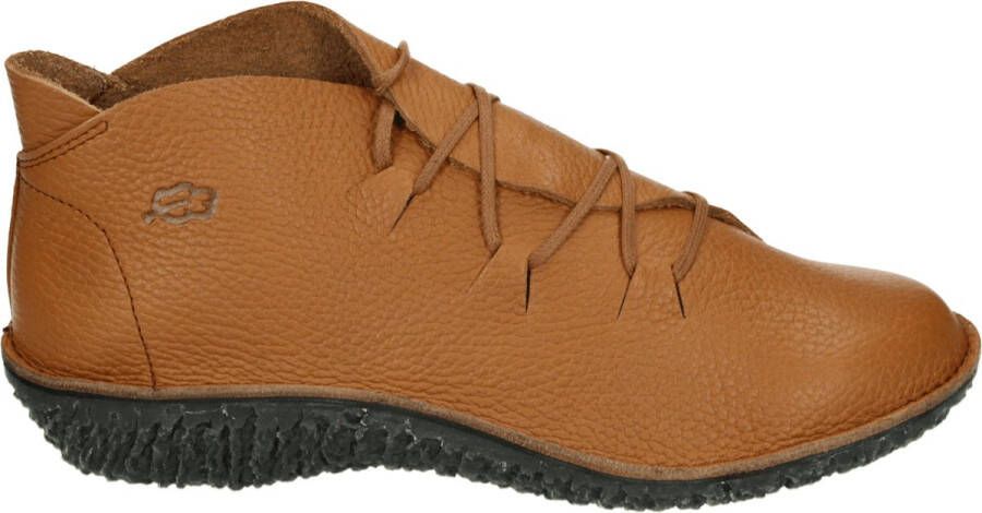 Loints of Holland 37951 VELSWIJK Volwassenen VeterlaarzenHoge sneakersDames veterschoenenHalf-hoge schoenen Cognac