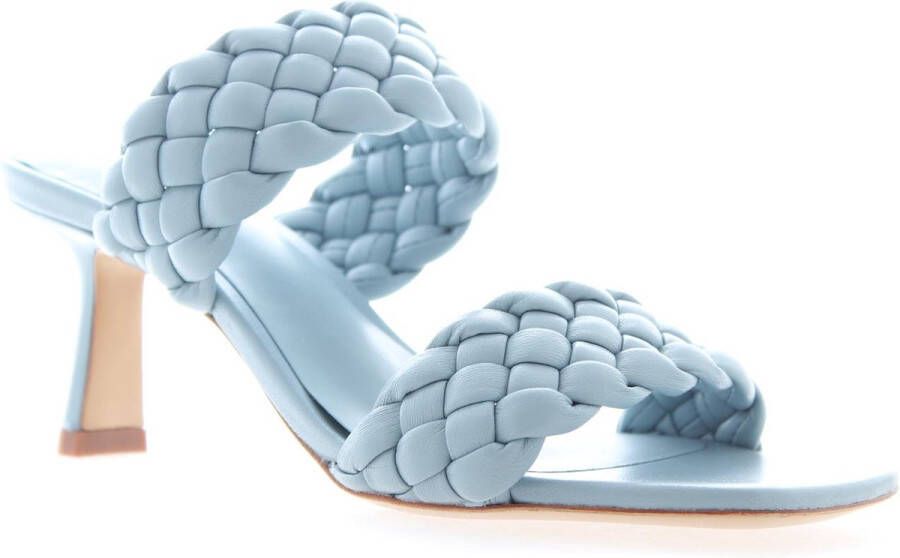 Lola Cruz Stijlvolle hoge hak sandalen Blauw Dames