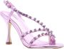 Lola Cruz Hoge hak sandalen voor stijlvolle vrouwen Roze Dames - Thumbnail 1
