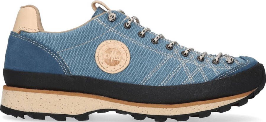 Lomer Bio Naturale Canvas Wandelschoenen Jeans Blauw Canvas 50084.A.03