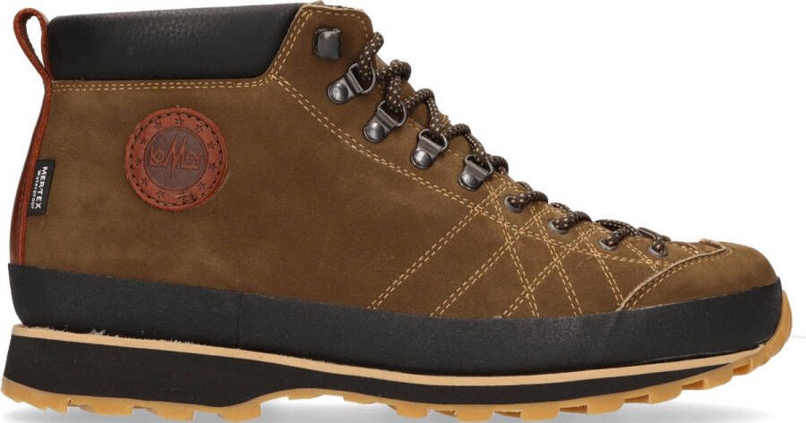 Lomer Bio Naturale Mid MTX Premium Wandelschoenen Brown Bomber Bruin Nubuck 50085.E.01