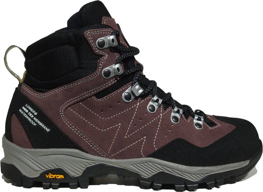 Lomer Cristallo 2.0 MTX Bergschoenen Borgogna Bordeaux Suède 30019.A.03