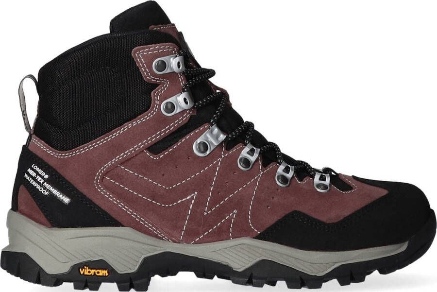 Lomer Cristallo 2.0 MTX Bergschoenen Borgogna Bordeaux Suède 30019.A.03